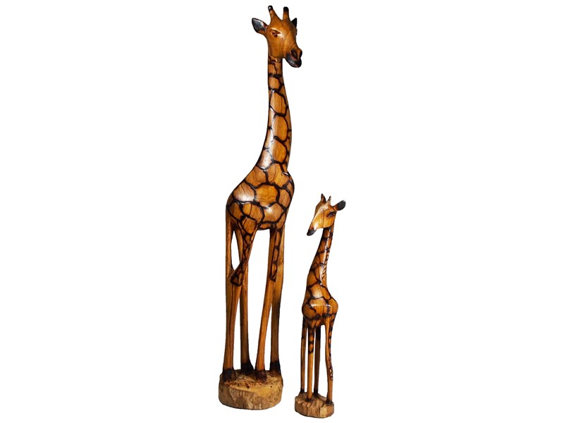 Olive Wood Giraffe